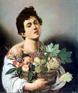 El Joven Con Cesta De Fruta — Caravaggio