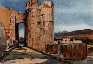 Vista Of The Northern Peristyle — John Fulleylove