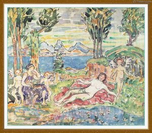 Cherubs — Maurice Brazil Prendergast