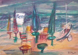Still Life At The Beach — Mária Bozóky