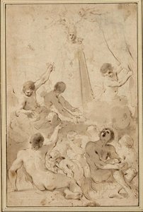 Madonna Di Loreto With Angels — Hans Baldung