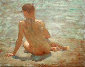 Sketch Of A Nude Youth — Henry Scott Tuke