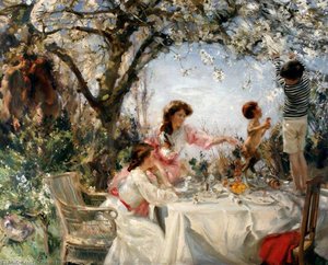 The Little Faun — Charles Henry Sims