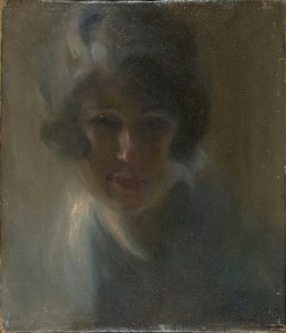 Rosto de rapariga