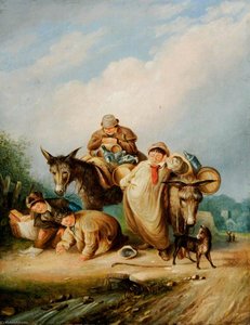 The Milk Boys — Henry Perlee Parker