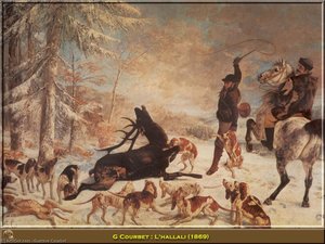 The Hallali — Gustave Courbet