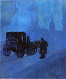 Foggy Night, New York — George Benjamin Luks