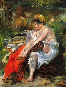 After The Bath — Lovis Corinth
