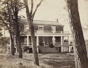 McLean's house, Appomattox Court House, Virginia