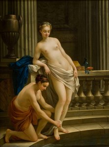 Greek Lady at the Bath