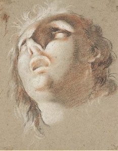 Head Of A Woman — Antoine Coypel Ii