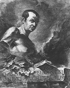 Self-portrait — Giovanni Battista Piranesi