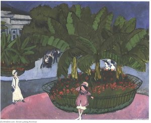Albert Square In Dresden — Ernst Ludwig Kirchner, Expressionist Movement