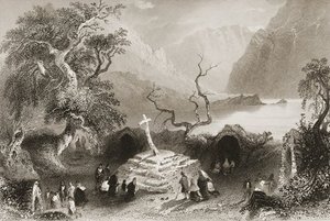 Gougane Barra — William Henry Bartlett