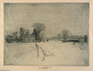Winter In Narragansett — Charles Frederick William Mielatz