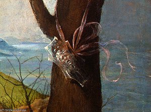 Allegory Of Virtue And Vice (detalj - ) — Lorenzo Lotto
