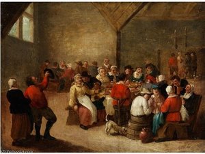 Bauer Company During Festival Feast
