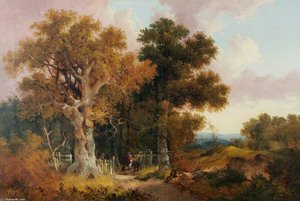 The Great Oak — John Berney Ladbrooke