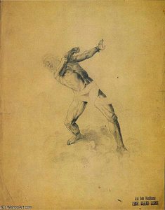 Naked Back Lehned — Albin Egger Lienz