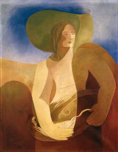 Woman With Fish — Aleksandra Ekster