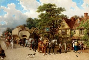 The Road Anterior To Rails — John Frederick Herring Senior