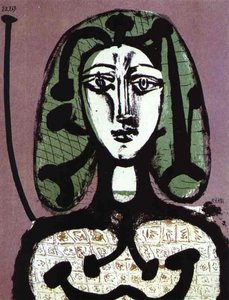 Frau Mit Grünem Haar — Pablo Picasso