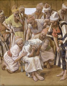 Jacob Mourns His Son Joseph — Jacques Joseph Tissot