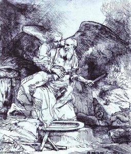 The Sacrifice Of Abraham — Rembrandt Van Rijn, Baroque Art