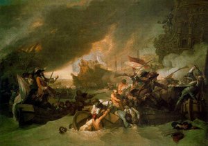 The Battle Of Haya — Benjamin West
