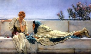 Pleading — Lourens Alma Tadema, Victorian Neoclassicism