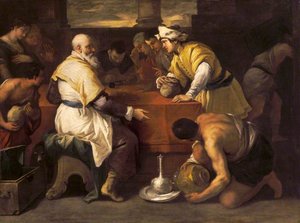 The Parable Of The Prodigal Son Receiving His Portion — Luca Giordano