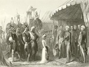 Submission Of The Maharajah Dhuleep Singh — Hablot Knight Browne