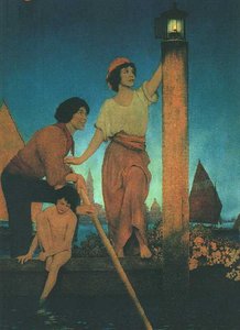 Vlamplighter — Maxfield Parrish