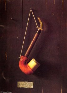 The Meerschaum Pipe — William Michael Harnett