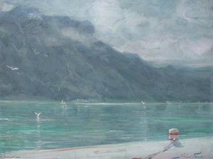 Shore Scene From Quayside — Robert Fowler