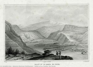Valley of La Cuesta, Rio Pecos