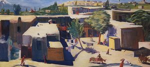 Old Yerevan — Martiros Sarian