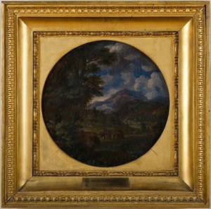 Hilly Landscape — Workshop Of Gaspard Dughet