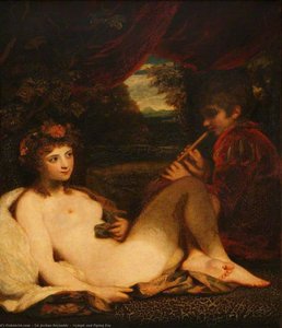 Nymph And Piping Boy — Sir Joshua Reynolds