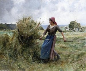 Peasant With Hay — Julien Dupré