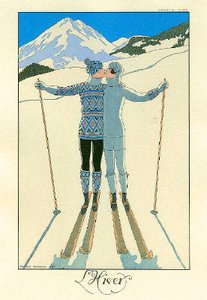 L'hiver — Georges Barbier