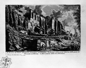The Roman Antiquities, T. 1, Plate Xxxv — Giovanni Battista Piranesi, Rococo