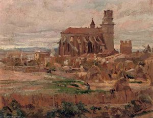 Paisaje Con Iglesia