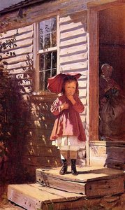 Broken Parasol (aka Broken Parasol) — John George Brown