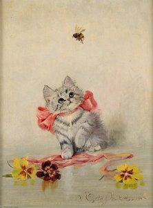 Little Kitten with the Hummel