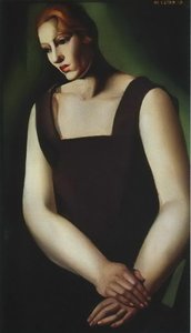 Woman On A Chair. Weariness — Tamara De Lempicka