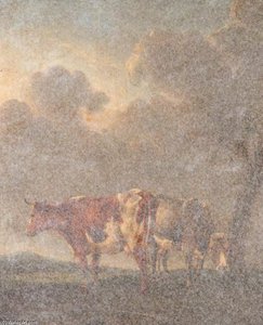 Cattle In Landscape — Balthasar Paul Ommeganck