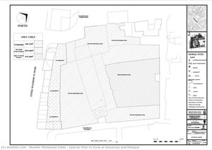 Spacial Plan Of Souk Al-qissariya And Mosque — Muneer Mohamed Elbaz