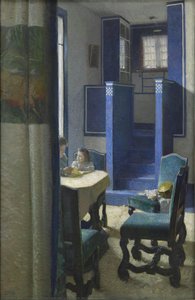 Drawing-room In House On The Hohe Warte — Carl Moll, Vienna Secession