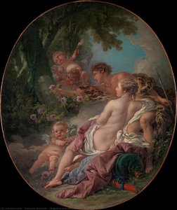 Angelica And Medoro — François Boucher, Rococo